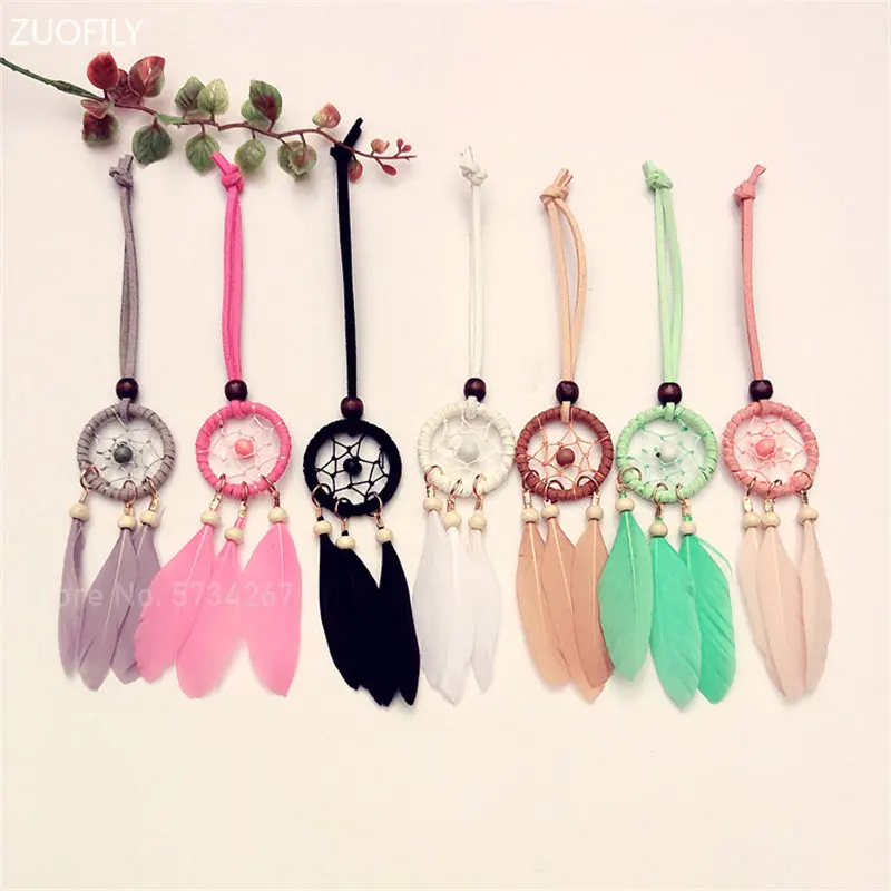  Dreamcatcher,Indian Dream Catcher Feather DIY Hand Knitting  Pendant Indoor Pendant Wedding Decoration Suitable for Bedroom Children's  Roomceremonial Décor Decorative Mobiles : לבית ולמטבח