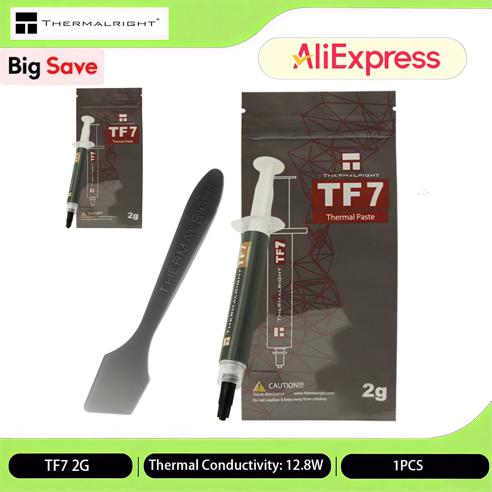 ThermalrightTF712.8W/MkThermalPaste2gHighPerformanceHeatsinkPasteForCPUGPUGraphicsCardCooling-AliExpress