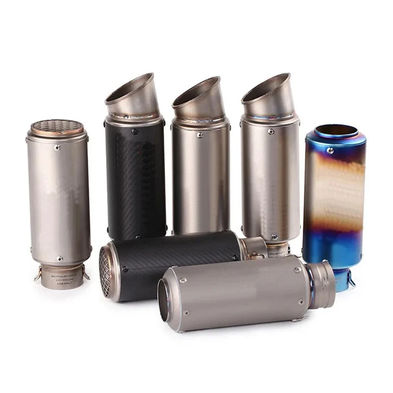 Universal 51 มม./60 มม.รถจักรยานยนต์ไอเสีย DB Killer รถจักรยานยนต์ท่อไอเสียท่อคาร์บอนไฟเบอร์ GP-โครงการท่อไอเสีย 1