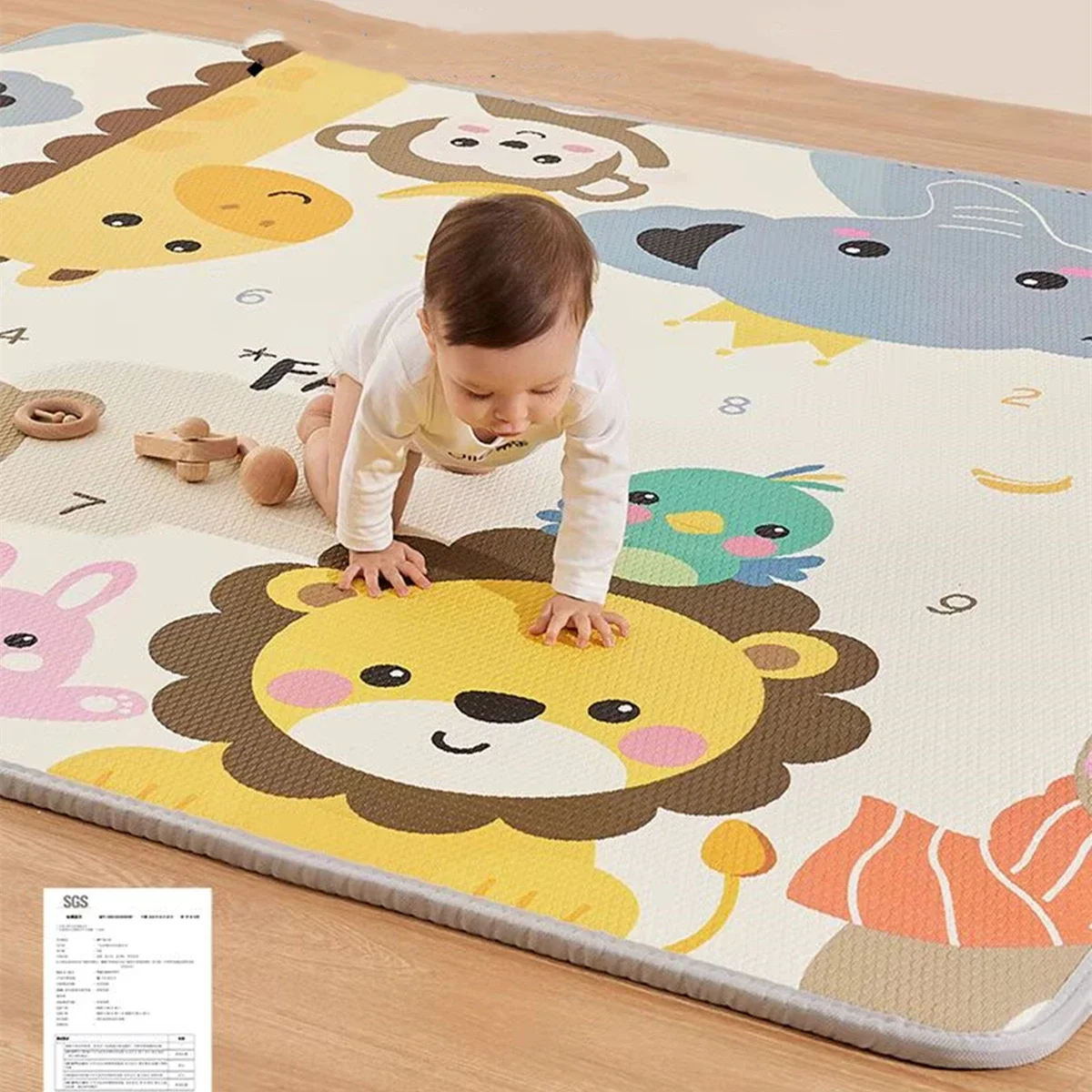 5 Size Options 11 Styles To Choose Baby Crawling Play Mats Thicken 1cm/0.5cm Carpet Play Mat for Children's Safety Rug Toy Gifts