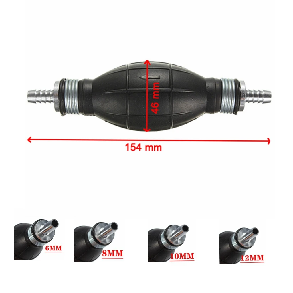 

Fuel Pump Car/Boat/Motorcycle 6/8/10/12mm Hand Fuel Pump Gasoline/Diesel Pump/Hand Oiler