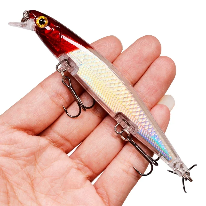 Floating Wobbler Minnow Laser Fishing lure 11mm 12g for 1.54 USD ...
