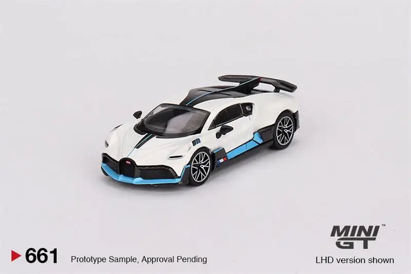 

(Pre-order) MINI GT 1:64 Bugatti Divo White Diecast Model Car