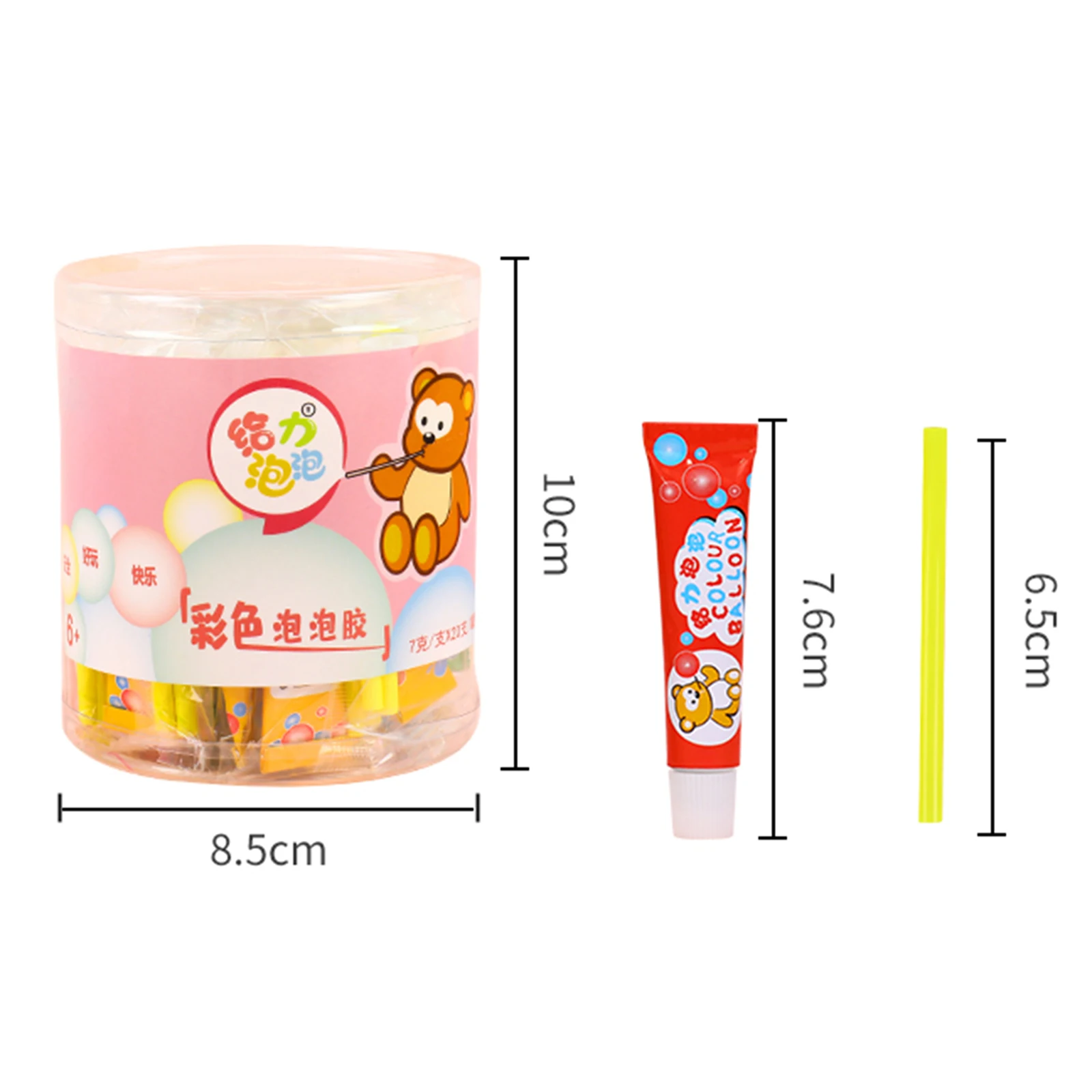 20x Blow Bubbles Balloons Not Easy to Break Practical Diy Crafts Nostalgic Educational Sensory Toy for Adults Party Game 6