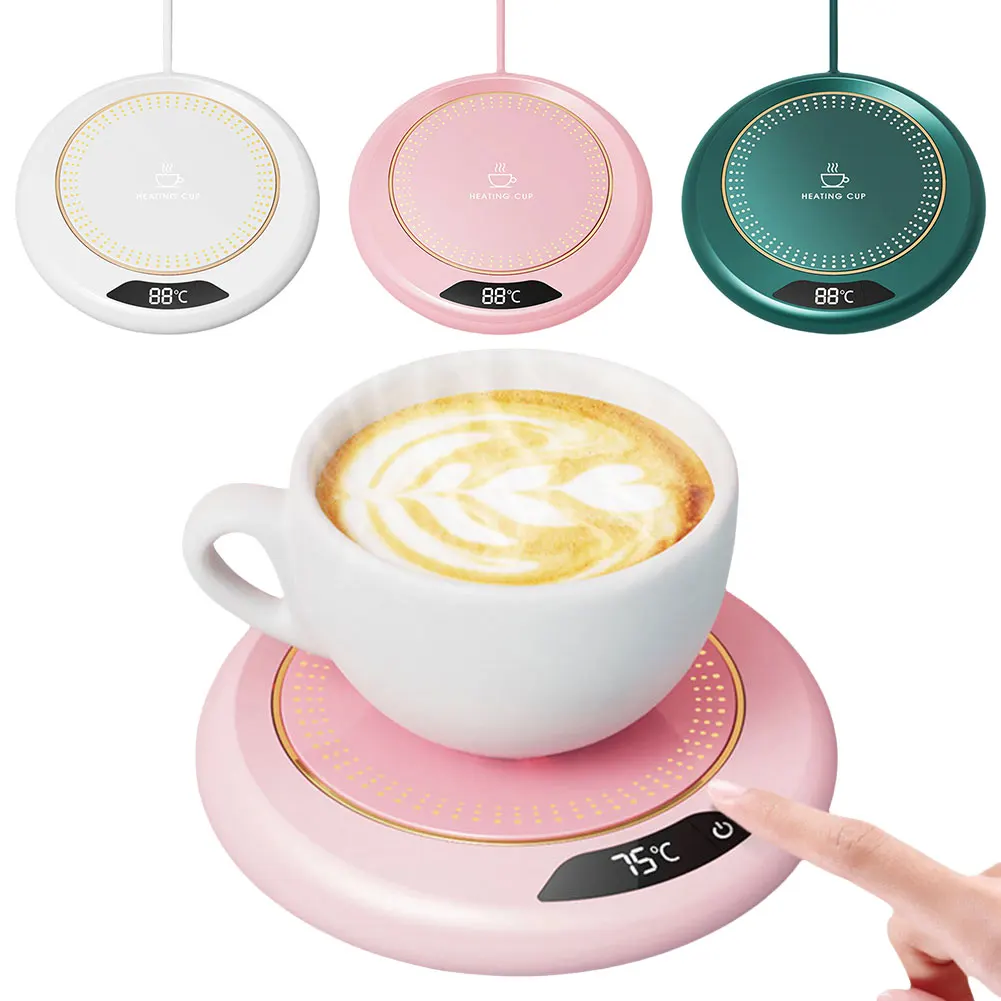 USB Coffee Mug Warmer 3 Temperature Setting Electric Beverage Warmer Coffee Plate for Hot Tea and Milk usb mug warmer