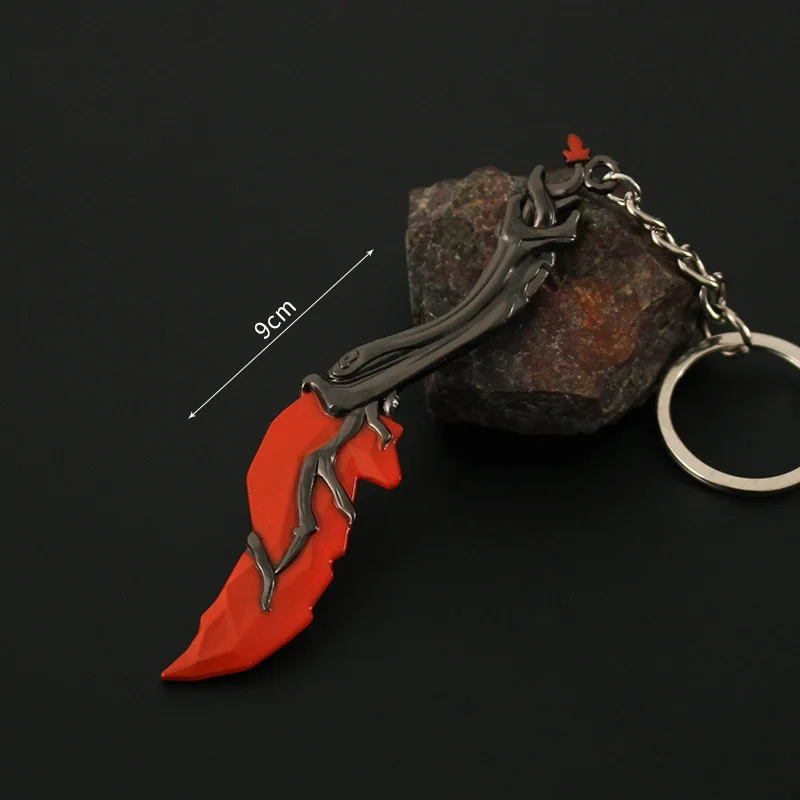 thumbnail image 1 of Juego de llaveros de la serie Valorant Gaias Vengeance, modelo de metal periférico de juego Vandal, accesorios colgantes, llaveros, regalos, juguetes para niños, 1 of 5