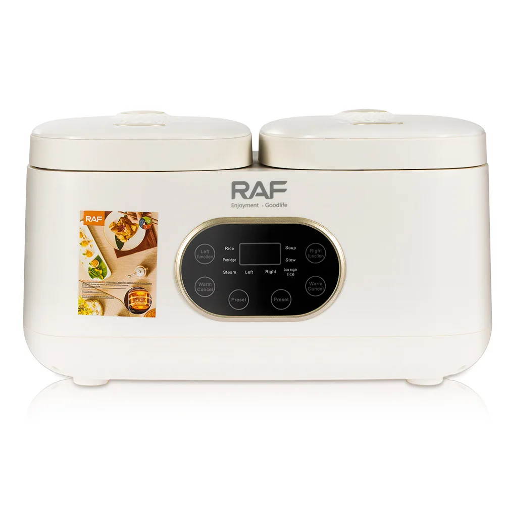 Double Pot Rice Cooker Multifunctional Smart Electric Hot Pot Suitable for Hot pot Cooking Porridge Rice and Soup 4