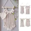 Macrame Wall Hanging Boho Tapestry Woven Bohemian Wall Decor Handmade Weaving Landscaping Wall Tapestry decoración hogar 1