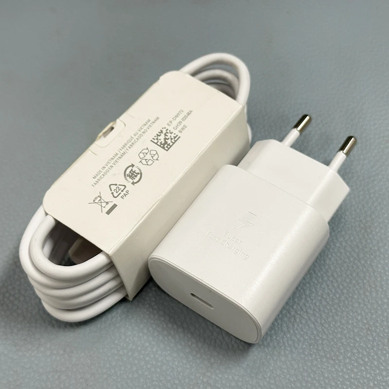 純正サムスン25W超急速充電器USB Type-C充電器PD対応スマホ充電器