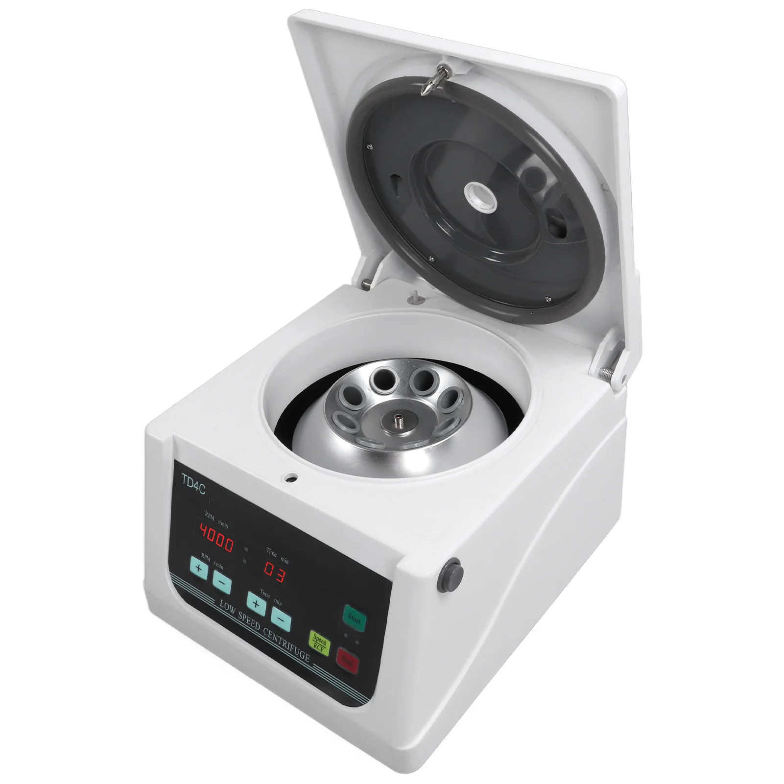 Desktop Centrifuge Machine 2200xg 4000r/min LCD Screen Laboratory Benchtop Centrifuge with Timer for Blood Beauty