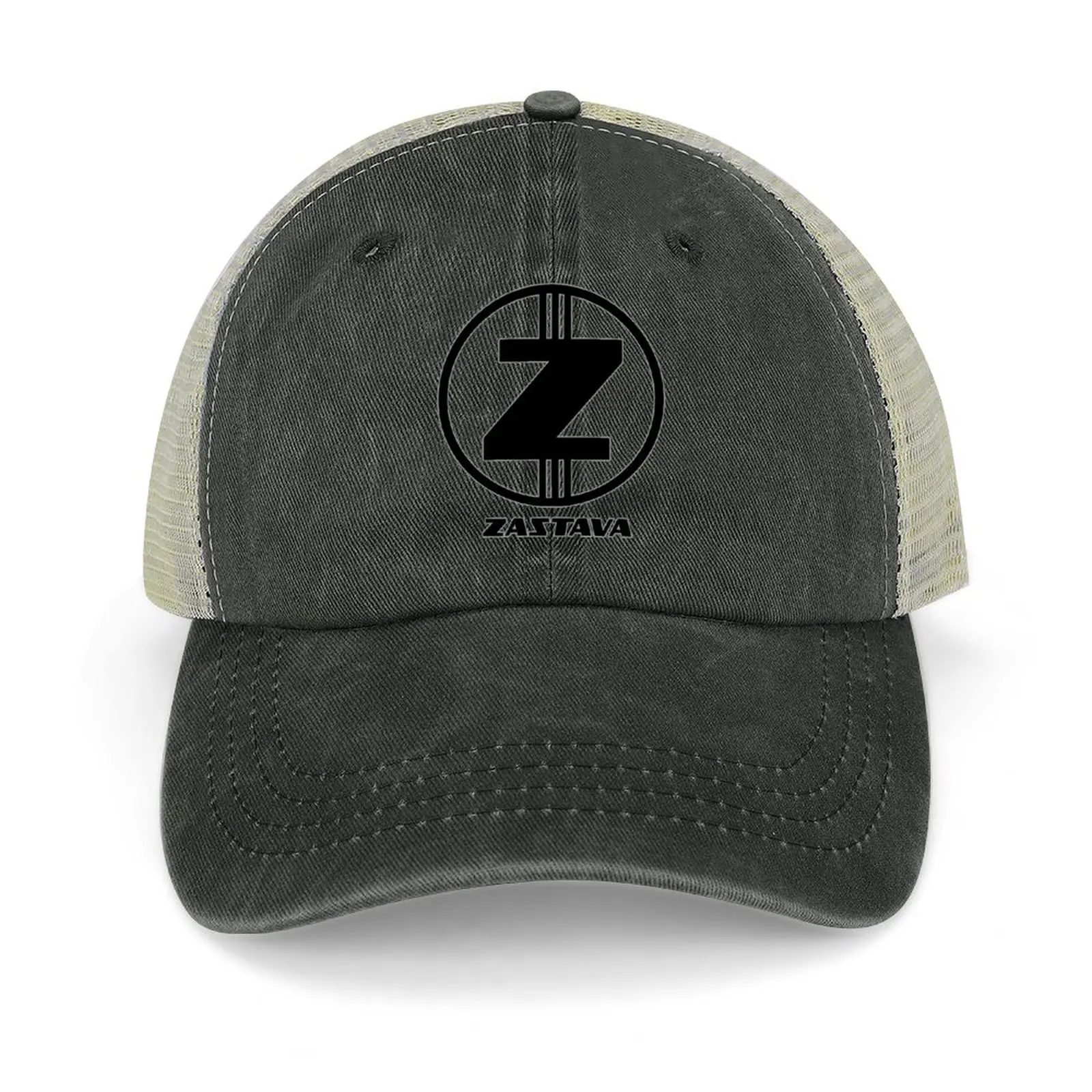 

Zastava Oldschool Logo Cowboy Hat tea Hat Military Tactical Cap Cosplay Christmas Hat Caps For Men Women's