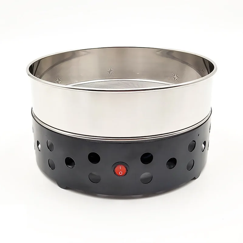 110V/220V Household Small Coffee Bean Roaster High Suction Stainless Steel Cooler Cooling Plate With Filter Radiator