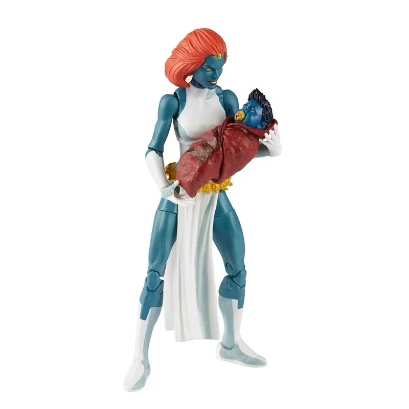 original-marvel-legends-6-movable-x-men-animated-version-of-the-many-faced-mystique-anime-action-figure-kids-surprise-gift