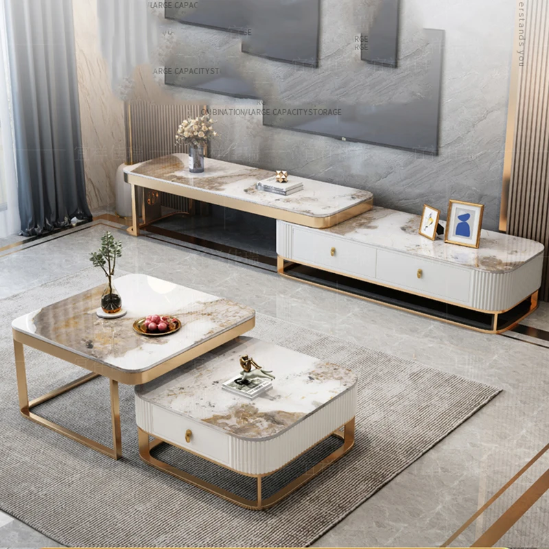 

Modern Nordic Coffee Tv Stand Cabinet Luxury Console Salon Tv Stand Monitor Corne Mobili Per La Casa Garden Furniture Sets