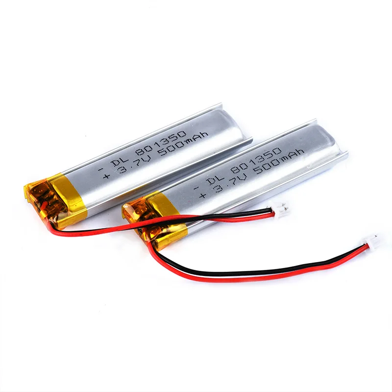 Polymer lithium battery 801350 3.7V 500mah bicycle tail light