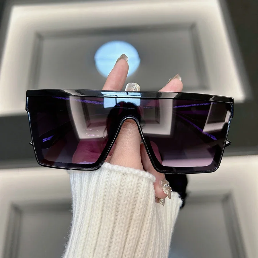 Fashion Square Vintage Sunglasses – Retro Designer Shades for Men & Women, Mirror Lens Outdoor Eyewear