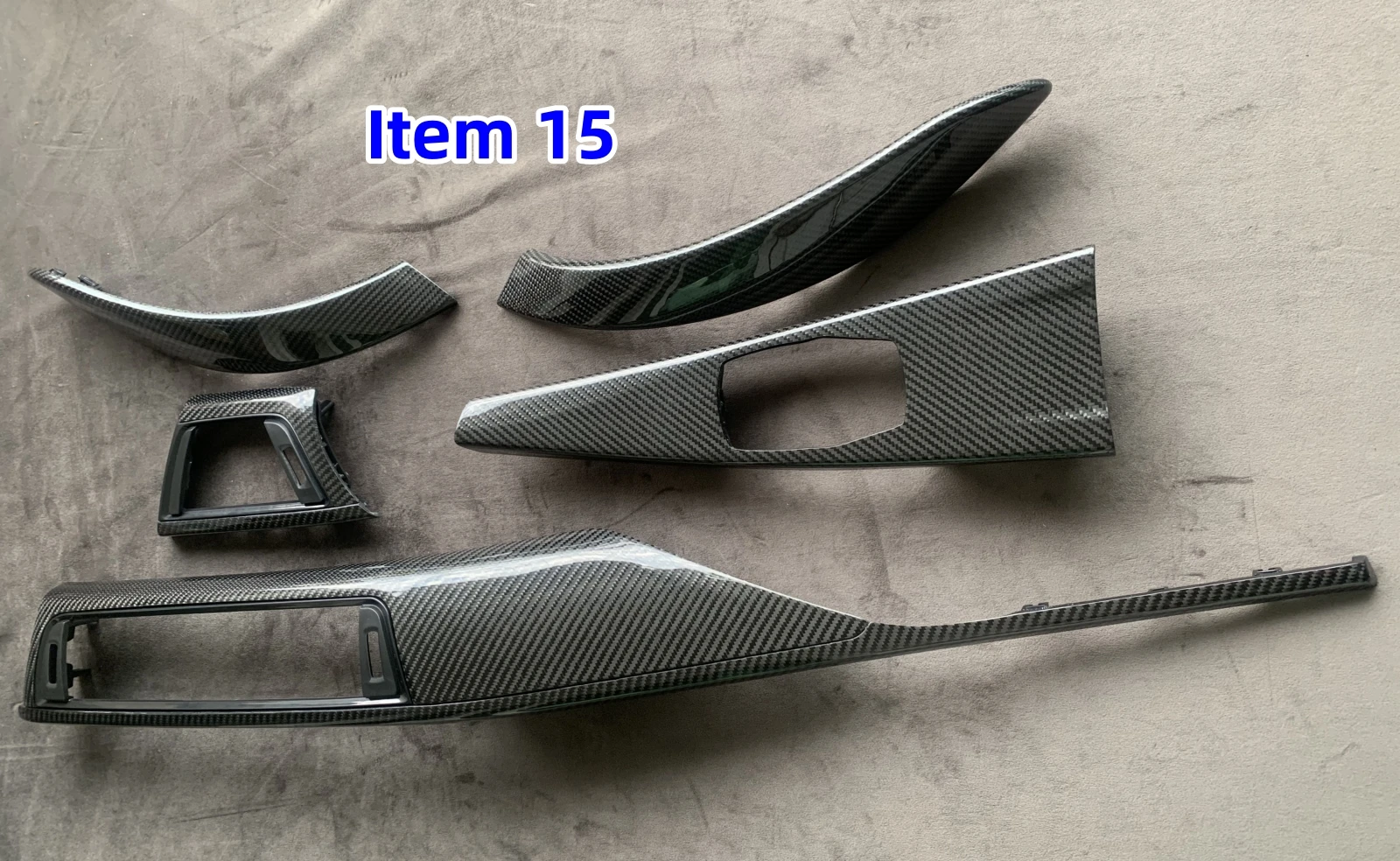 リアルカーボンファイバーインテリアアクセサリーパーツトリム BMW 3 4