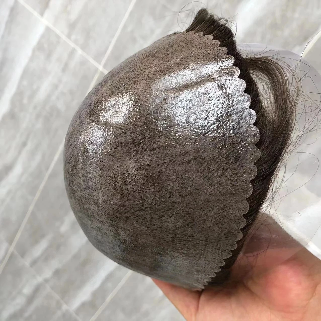 Natural Hairline 1B20 1B40 Durable Thin Black Grey Brown Men