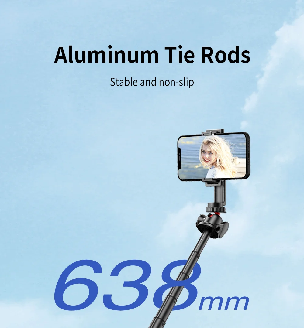 Wireless Bluetooth Selfie Stick for Smartphone Gopro Tripod for DSLR Camera with Octopus Legs for Xiaomi iPhone Huawei Samsung