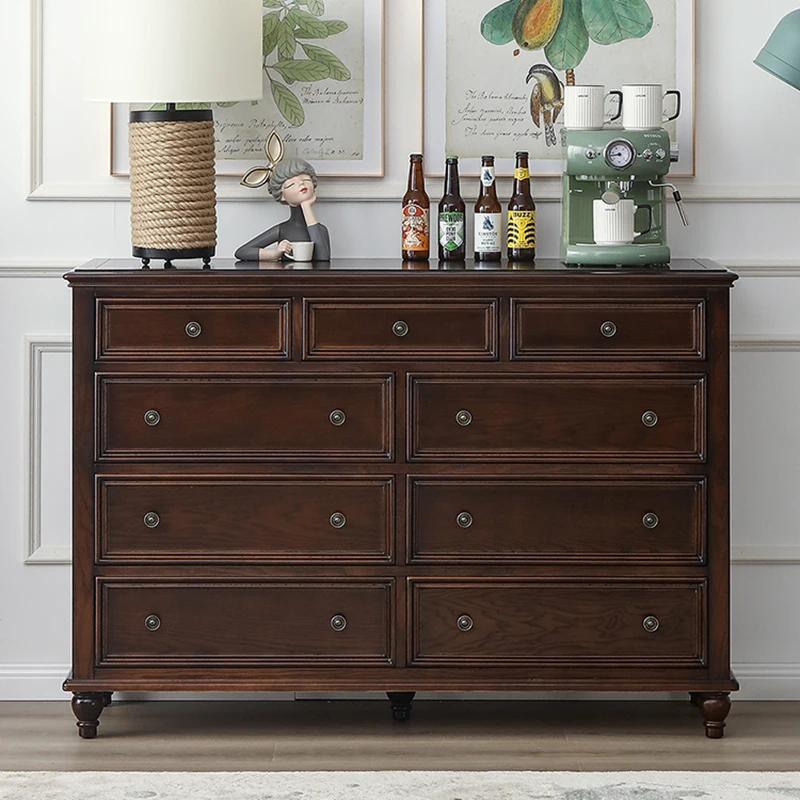

Nordic American Bedroom Cabinet Living Room Drawer Walnut Bedroom Cabinet Wood Feet Moveis Para Casa Home Home Furniture