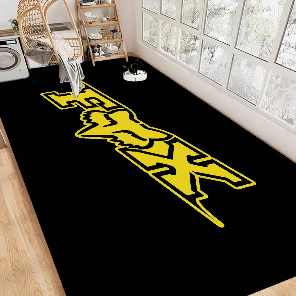 F-FOX Racing Car Bodenteppich im nordischen Stil, Fußmatte für Zuhause, Badezimmer, Toilette, Schlafzimmer, Hotel, Dekormatte – Detail 15