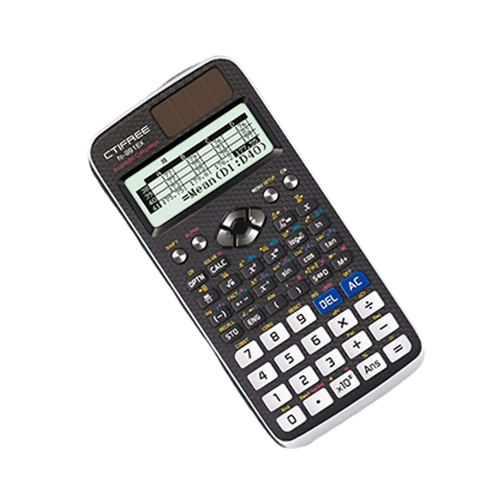 FX-991EX 고급 공학용 과학 계산기 552가지 기능 태양열 계산기 (학생, 엔지니어 및 전문가용)