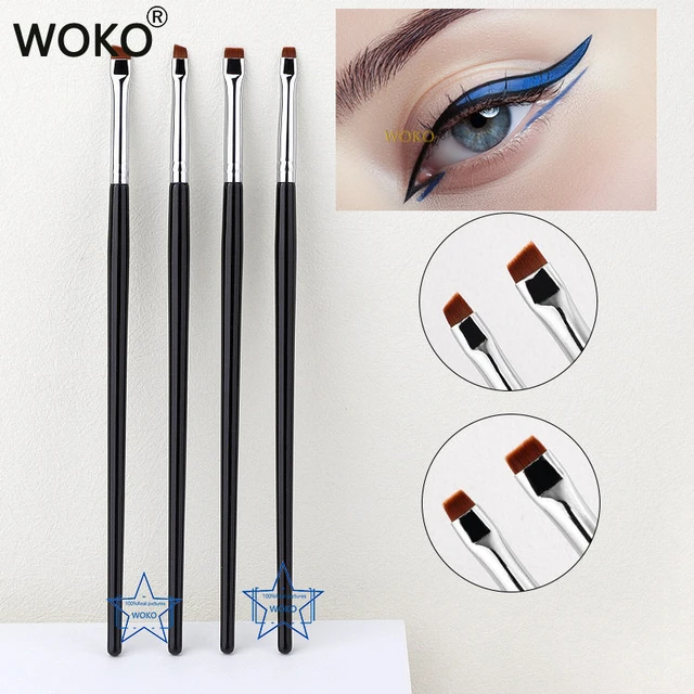 Upgrade Blade Ultra Thin Eyeliner Brush Fine Angle Flat Eyebrow Brush Under  The Eye Place Makeup Brushes Precise Detail Brush - AliExpress