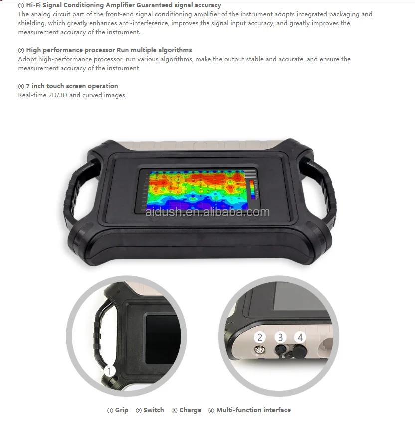 The New ADMT-20KG-X Cavity Detection Instrument Is Used For Underground Cavity M