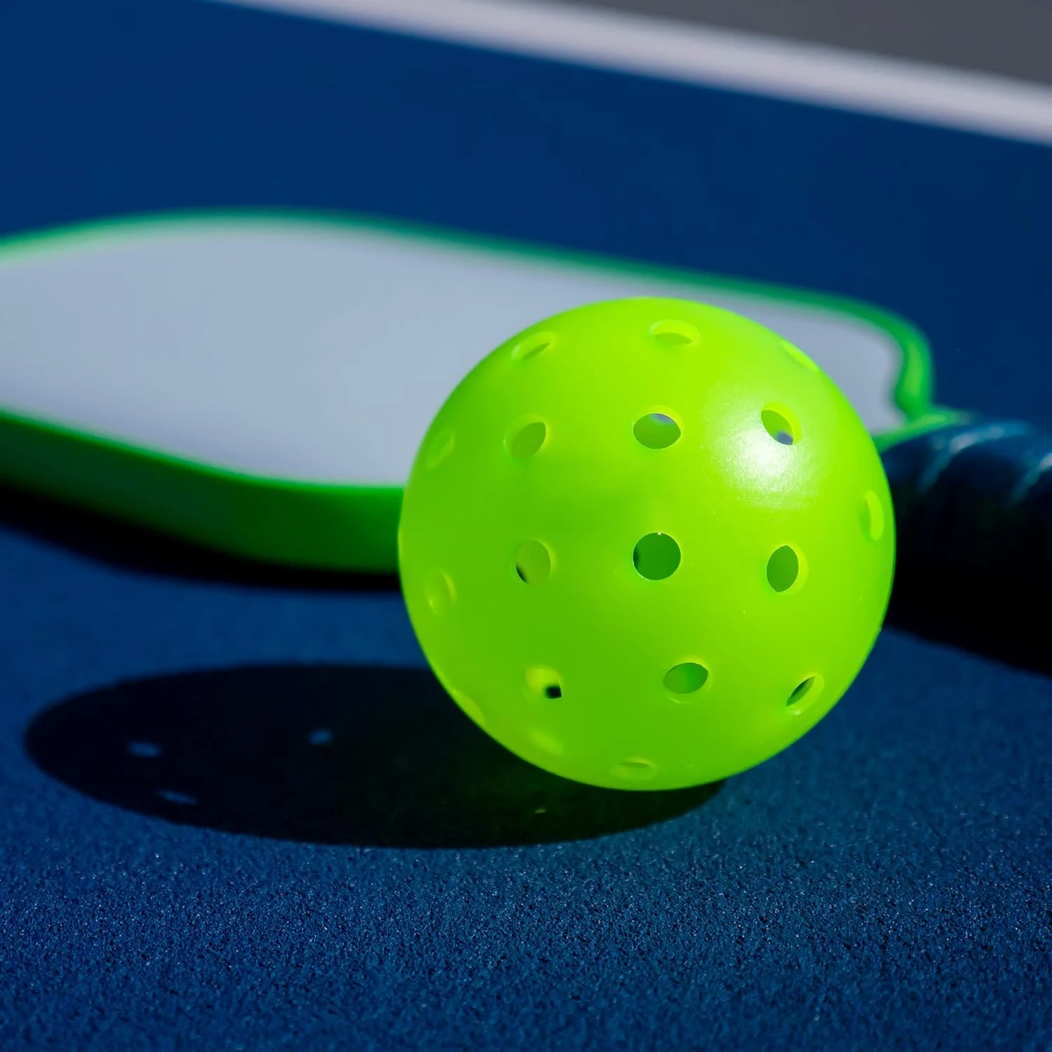 Pickleball Balls USAPA Compliant Durable Pickleballs Indoor Play Outdoor Courts Seamless Rotomolding Process Pickleball pickleball balls