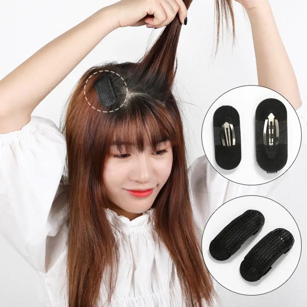8Pcs/Set Hair Volume Bump Practical Black Bump It Up Volume Hair Base Styling Insert Tool for Hair Styling Design 6