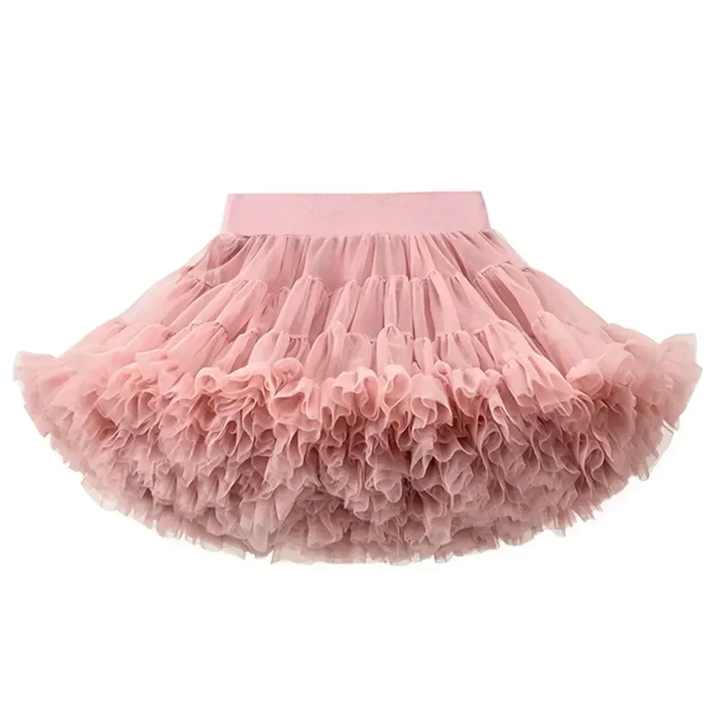 Baby Girls Tutu Skirt for Children Puffy Tulle Skirts for Kids Fluffy
