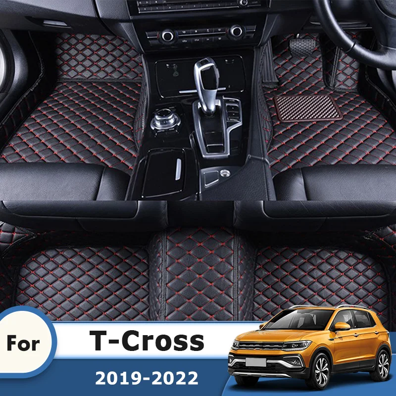

RHD Carpets For Volkswagen vw T-Cross Tcross 2023 2022 2021 2020 2019 2018 Car Floor Mats Custom Rugs Auto Interior Accessories