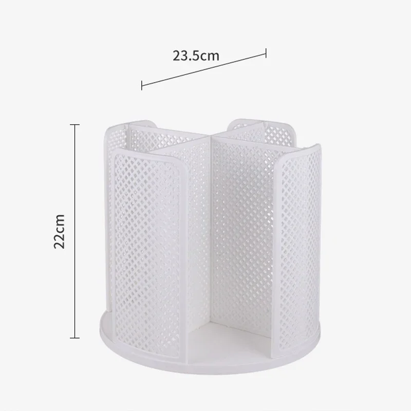 Multi-purpose Paper Cup Holder 360° Rotating Coffee Cup Caddy Organizer Desktop Disposable Cup Dispenser Cosmetic Storage Rack