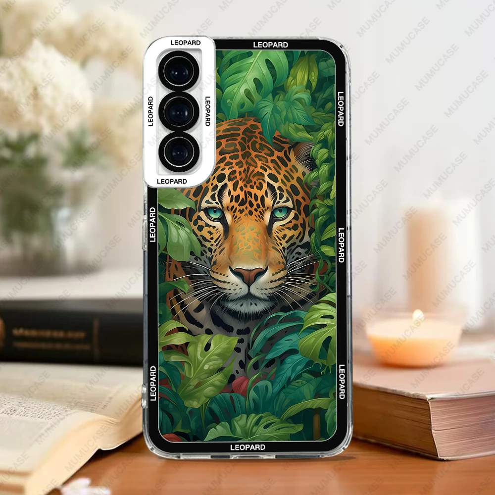 Leopard Soft Phone Case - Sleek and Stylish Protective Cover