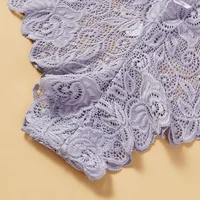 Culottes en dentelle florale sexy pour femmes, taille basse, lingerie douce, confortable et économique, sous-vêtements intimes pour filles, tailles M-XXL 5