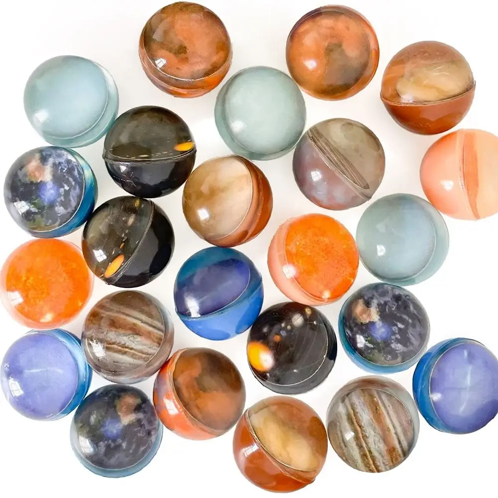 10pcs Galaxy Solar System Planet Balls Foam Starry Sky Space Planets Ball Bouncy Ball Space Ball Galaxy Foam Ball Theme Party