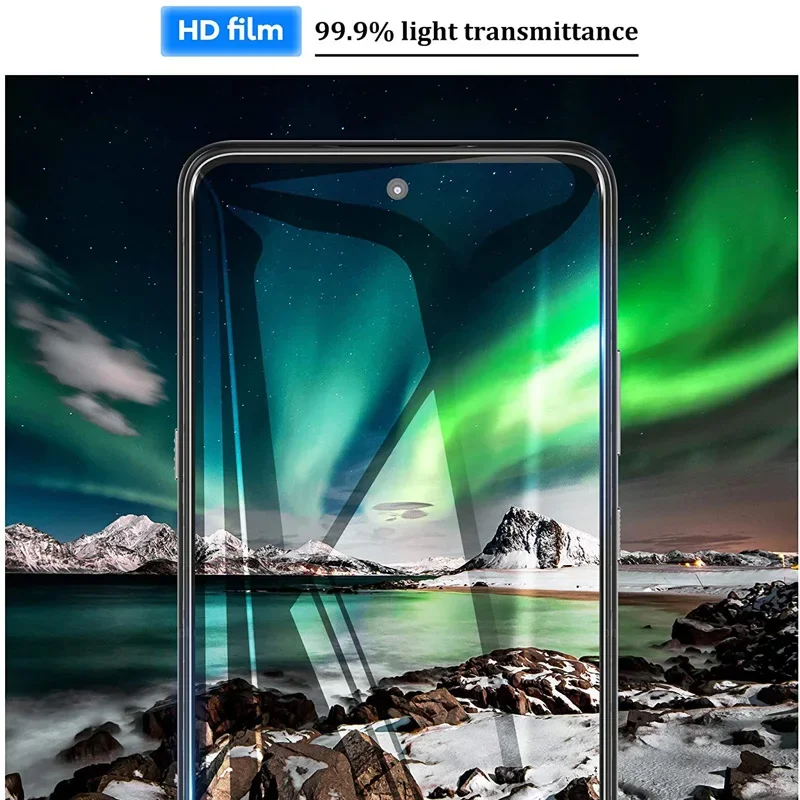 모토로라 모토 X30 Z4 One Ace Fusin + 5G One Macro Hyper G Pure Fast G Play G9 E6 플레이 화면 보호대 강화 유리, 3 개