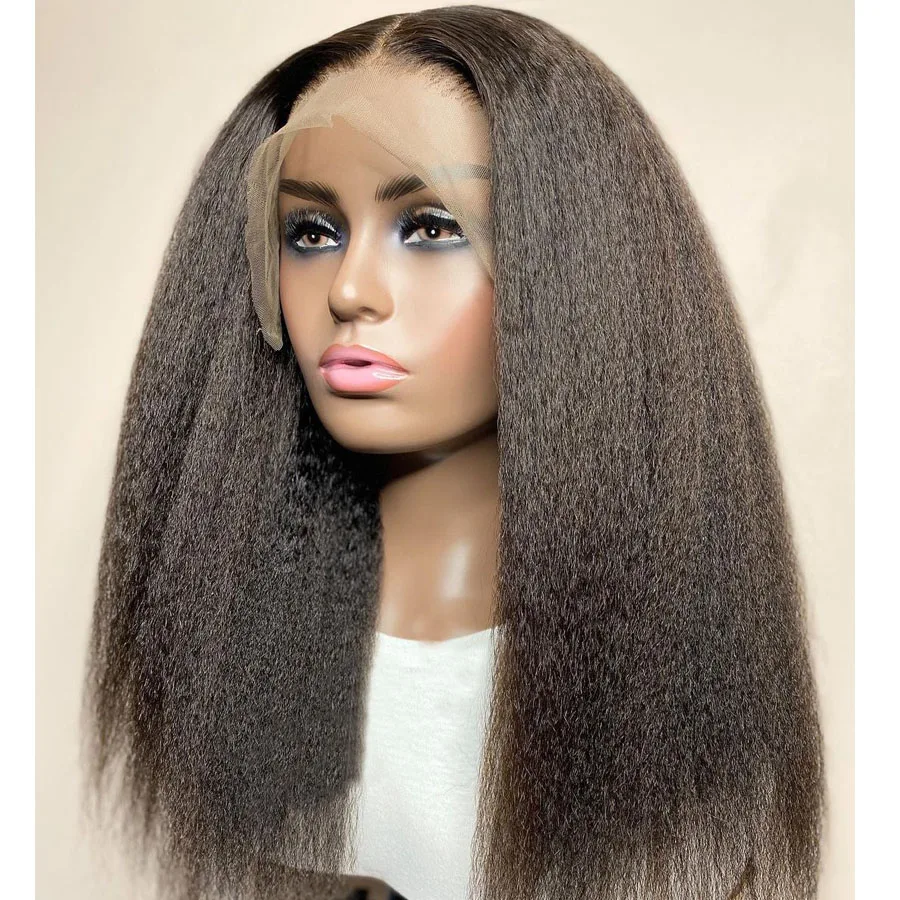 black-yaki-kinky-straight-soft-long-26inch-lace-front-wig-for-black-women-with-babyhair-preplucked-synthetic-glueless-daily-wig
