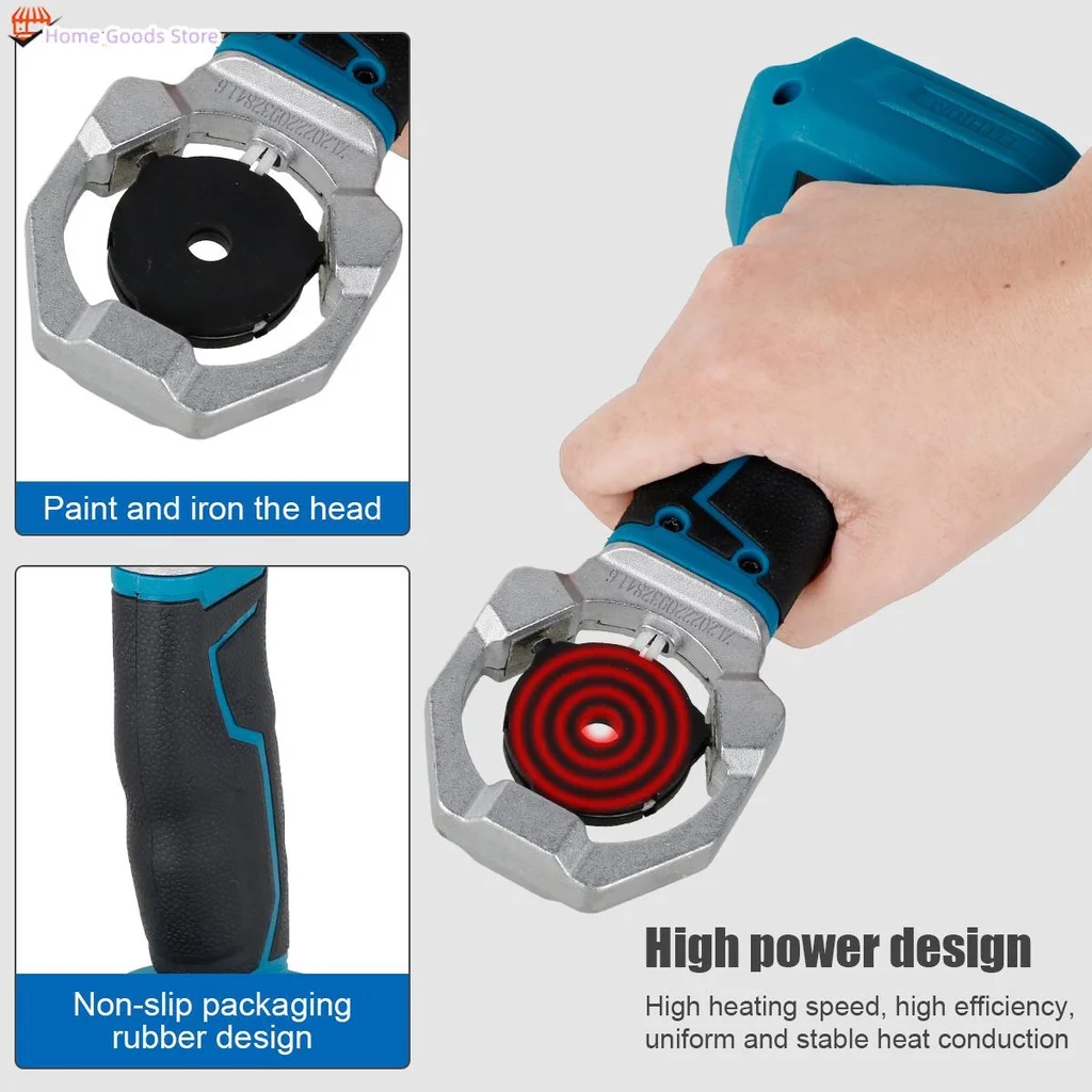 Cordless Hot Melt Machine Electric Fuser PPR Water Pipe Melter Plastic Welding repair Power Tools For Makita 18V Battery soldering iron pipe welding iron pipe welding ppr pipe repair tool