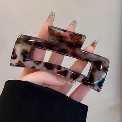 Elegant Strong Hold Hair Claw Clips for Thick, Long, Curly Hair - Non - Slip Styling Accessories for Women (B)