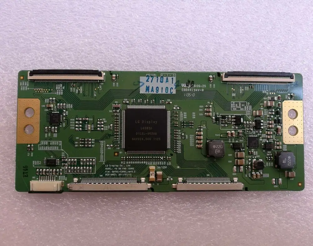 

For v6 55 fhd 120hz T-Con Board 6870C-0369C Logic Board,chip LG5820