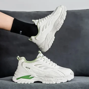 Running Shoes with Thick Soles for Men Non-slip and Durable Sports and Casual Shoes Travel Is Versatile and Comfortable 4