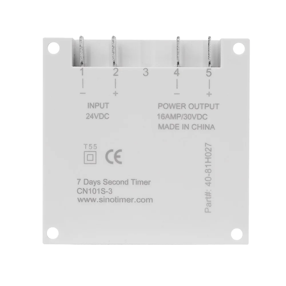 Minuteur numérique LCD à intervalle de 1 seconde 5V 12V 24V 110V 220V, programmable hebdomadaire 7 jours, relais temporisé CN101S