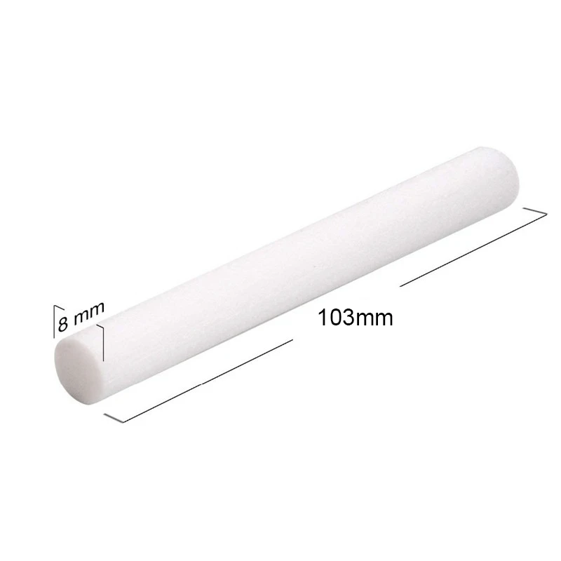 10Pcs Air Humidifier Filters Aroma Diffuser Filters Mist Maker Replace Parts Cotton Swabs Air Humidifiers Spare Filter 8*103mm