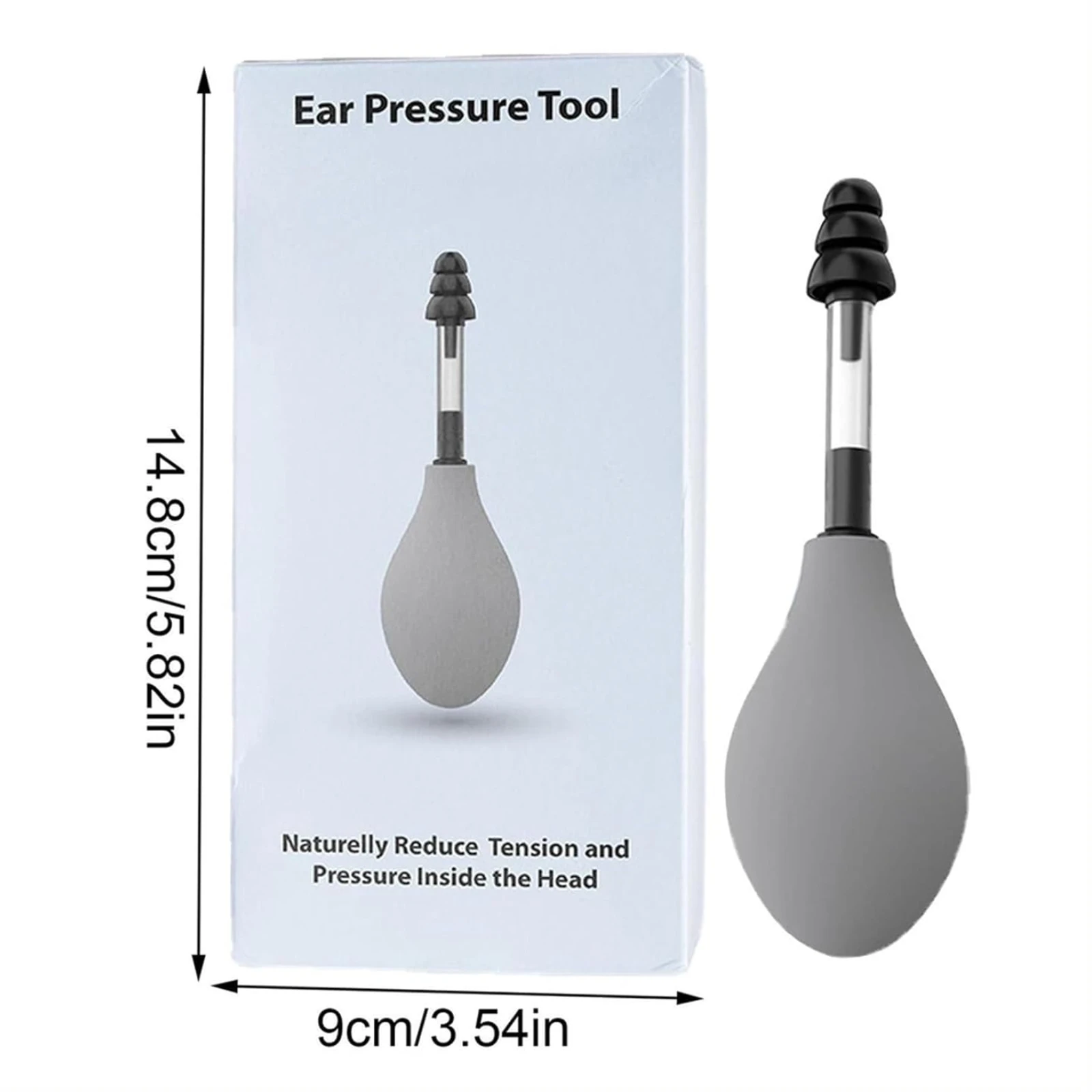 Ear Pressure Relief Device Relieve Tension and Pressure from Headache and Migraine Through Inner Ear Pressure Stimulation 5