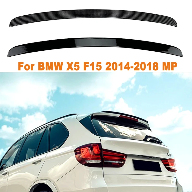

Car Tail Wings Fixed Wind Spoiler Rear Wing Auto Decoration Accessories For BMW X5 F15 2014-2018 MP