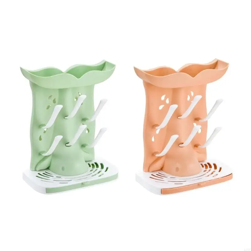 Baby Bottle Drying Rack Space Saving Baby Bottle Rack for Countertop Organize 425F