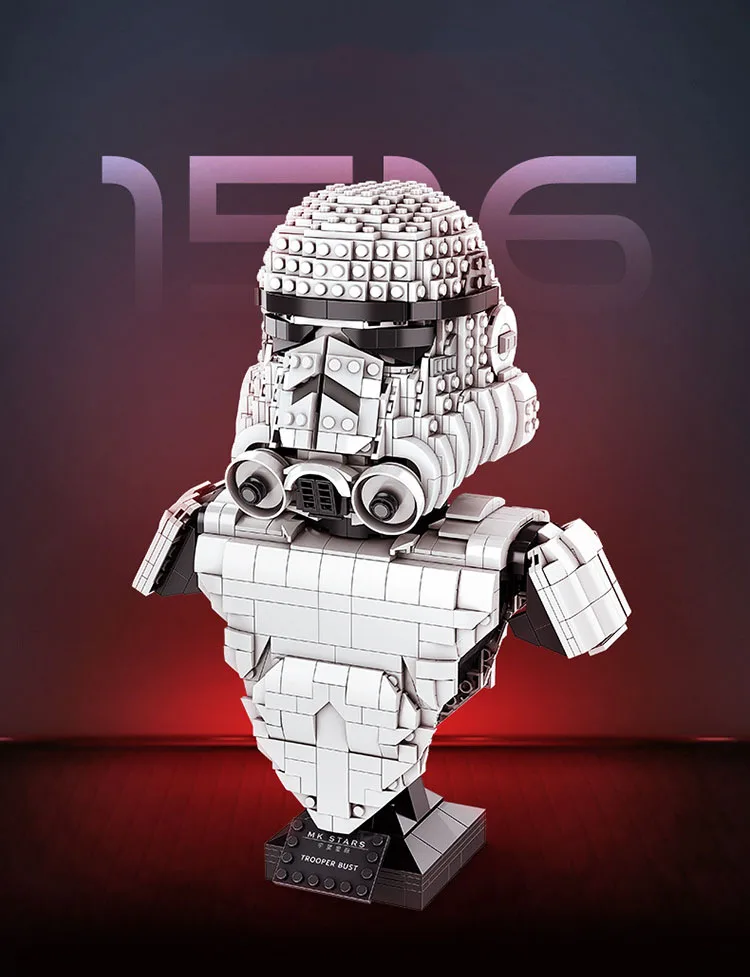 Boba Fett Darth Vader Stormtrooper Star Wars Building Blocks Portrait Model Bricks Bounty Hunter Assembly Kids Toys For Children 9 S5487e86c0b5c4fb9a25c5c1f13de731bG