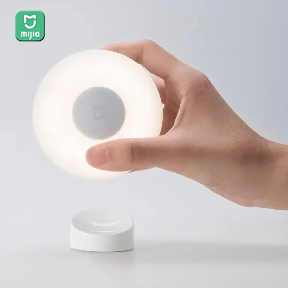 

Xiaomi Mijia Led Night Light 2 Smart Induction Lamp Adjustable Brightness Infrared Smart Human Body Sensor with Magnetic Base