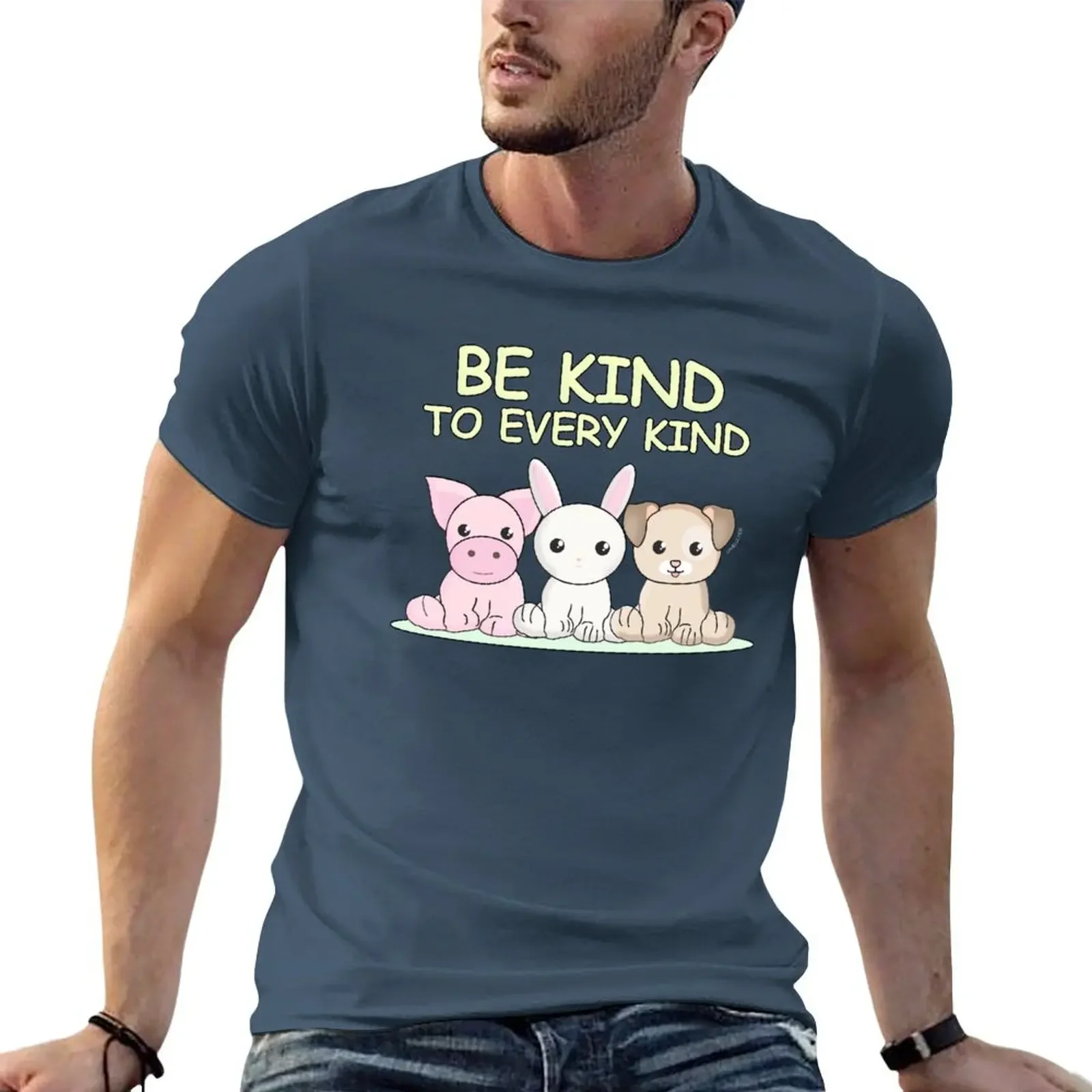 

be kind to every kind T-shirt summer top sublime graphics oversized t shirts for men